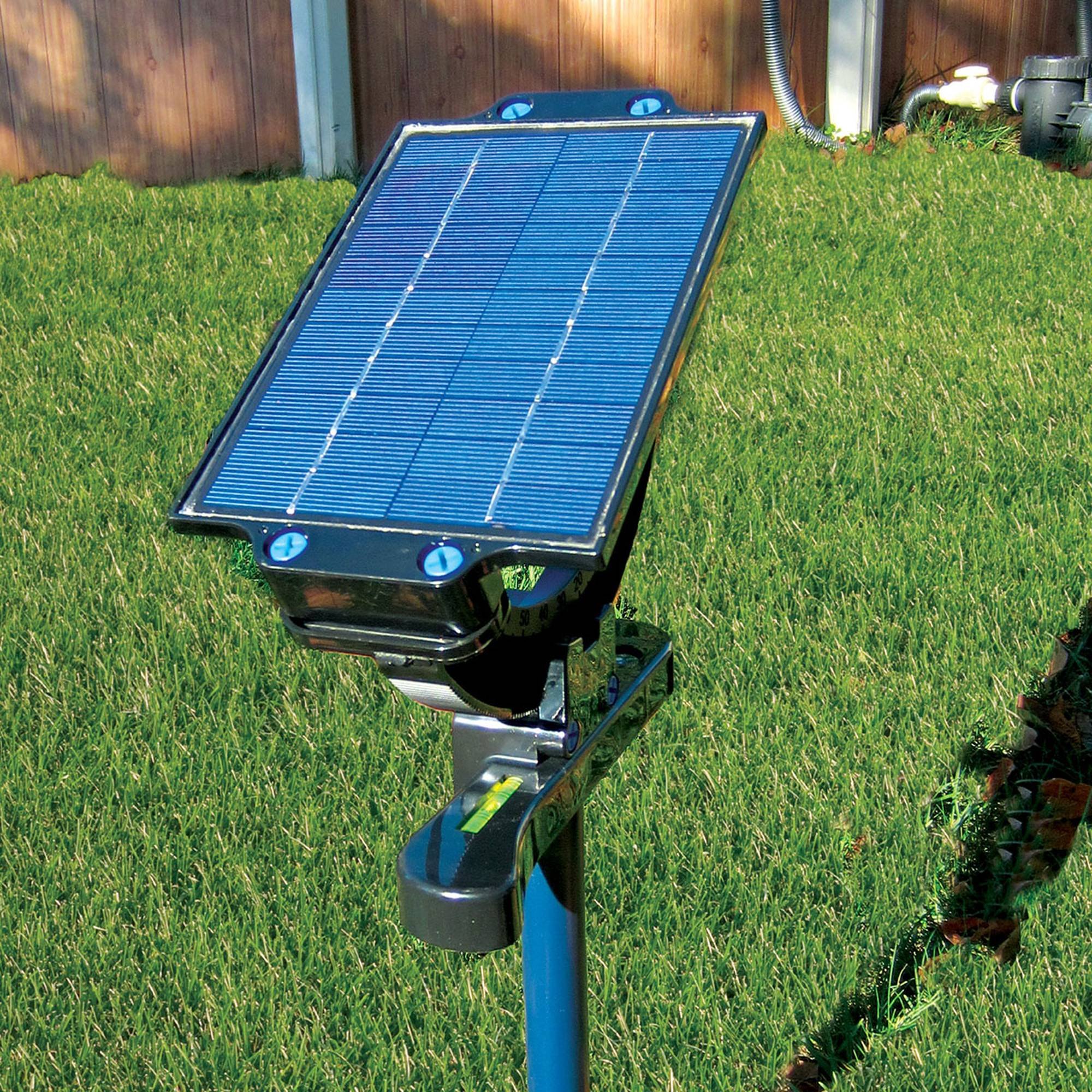 Solarlicht auf Rücklaufdüse Smartpool Solar EZ 10-Watt LED Weiss